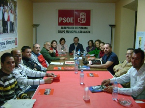 reunión en Pizarra